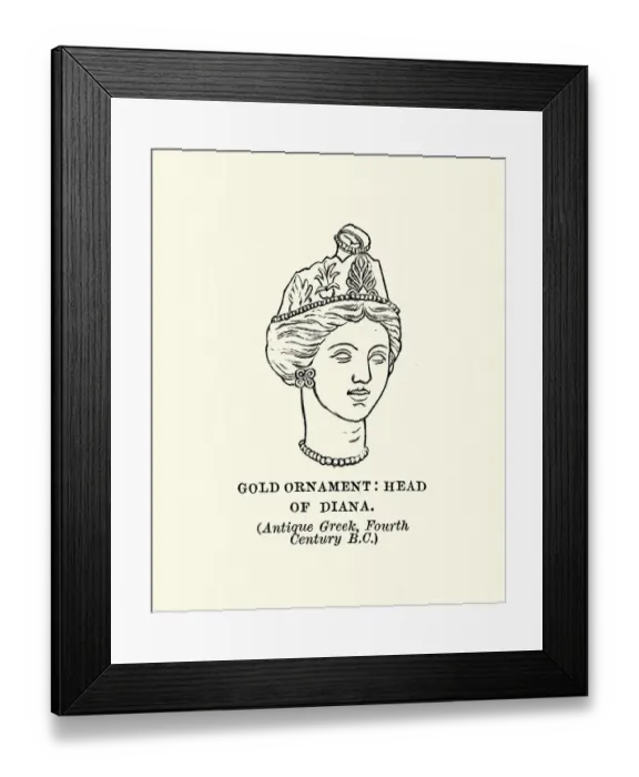 Framed Print : Ancient Greek Goddess Diana Framed Print : Ancient Greek Goddess Diana