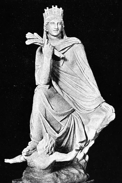 City goddess Tyche of Antioch, River god Orontes at her feet