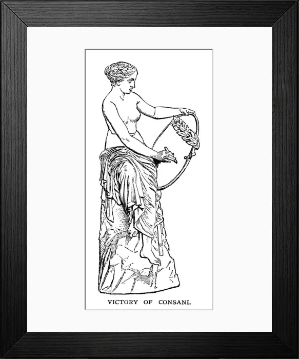 Framed Print : Victory of Cansani Framed Print : Victory of Cansani