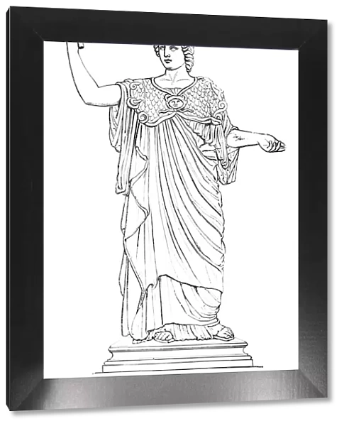 Ancient greece - portrait of Athena