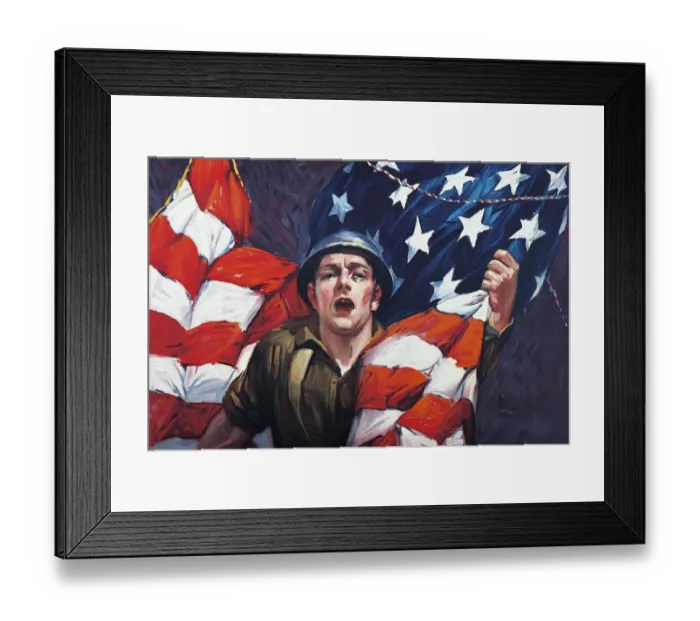 Framed Print : U. S. A. World War I Government Bond Poster Framed Print : U. S. A. World War I Government Bond Poster
