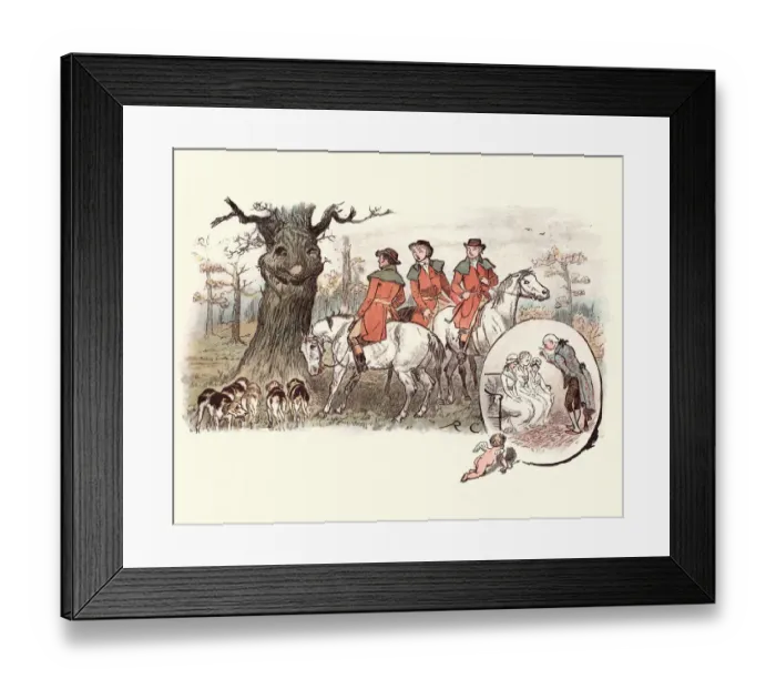 Framed Print : Legend of the Laughing Oak