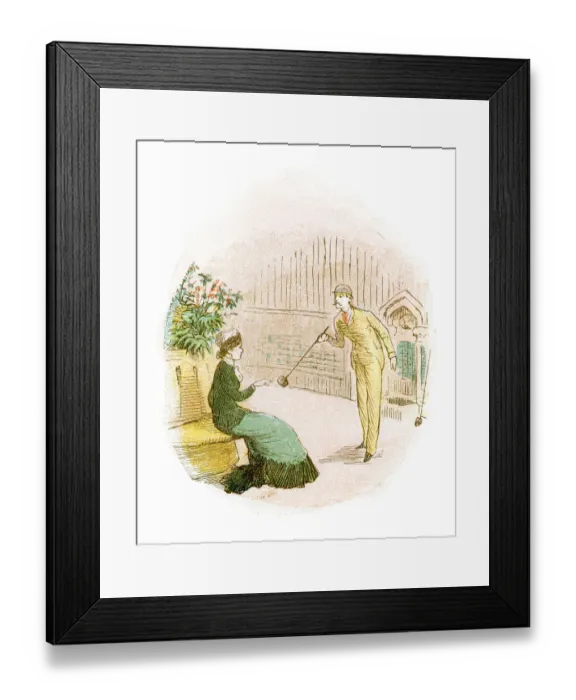 Framed Print : Randolph Caldecott (1846-1886) Illustrations