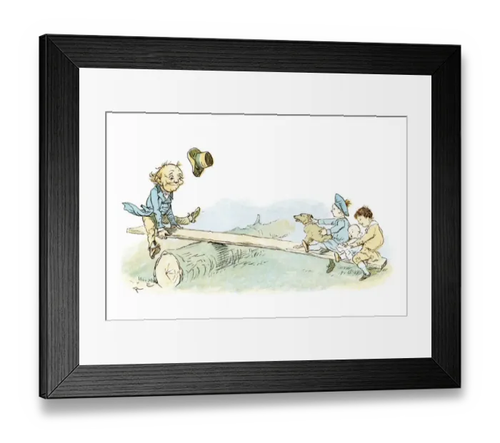 Framed Print : Randolph Caldecott (1846-1886) Illustrations Framed Print : Randolph Caldecott (1846-1886) Illustrations