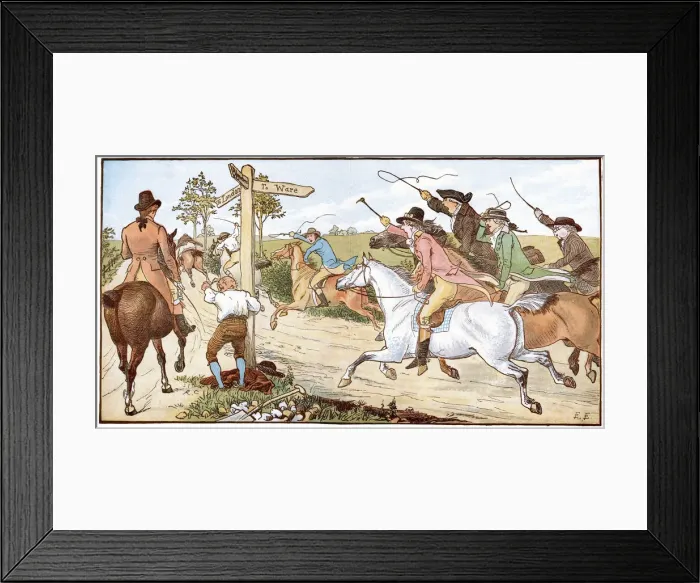 Framed Print : John Gilpin out of Control Framed Print : John Gilpin out of Control