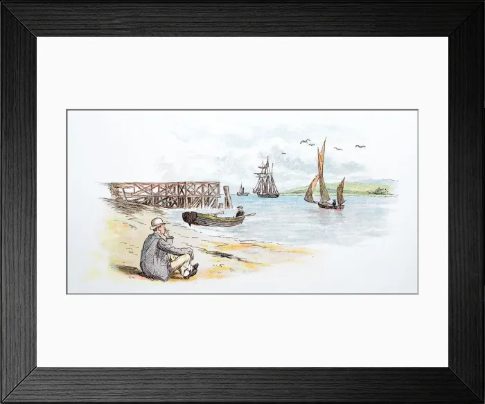 Framed Print : Randolph Caldecott (1846-1886) Illustrations Framed Print : Randolph Caldecott (1846-1886) Illustrations
