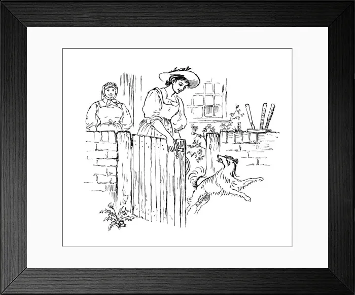 Framed Print : Randolph Caldecott (1846-1886) Illustrations Framed Print : Randolph Caldecott (1846-1886) Illustrations