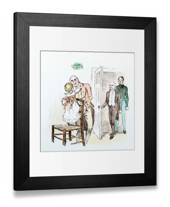Framed Print : Randolph Caldecott (1846-1886) Illustrations Framed Print : Randolph Caldecott (1846-1886) Illustrations