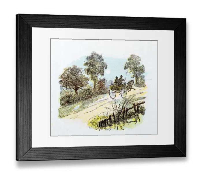 Framed Print : Randolph Caldecott (1846-1886) Illustrations Framed Print : Randolph Caldecott (1846-1886) Illustrations