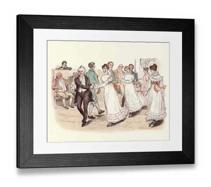 Framed Print : Randolph Caldecott (1846-1886) Illustrations Framed Print : Randolph Caldecott (1846-1886) Illustrations