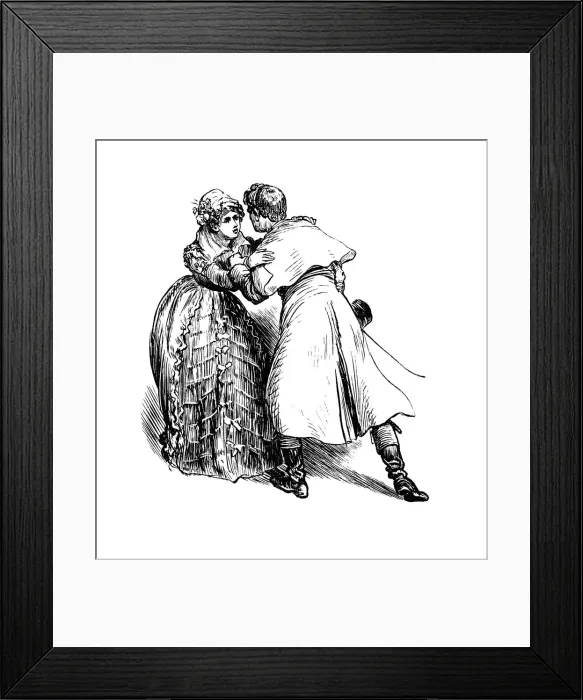 Framed Print : Randolph Caldecott (1846-1886) Illustrations Framed Print : Randolph Caldecott (1846-1886) Illustrations