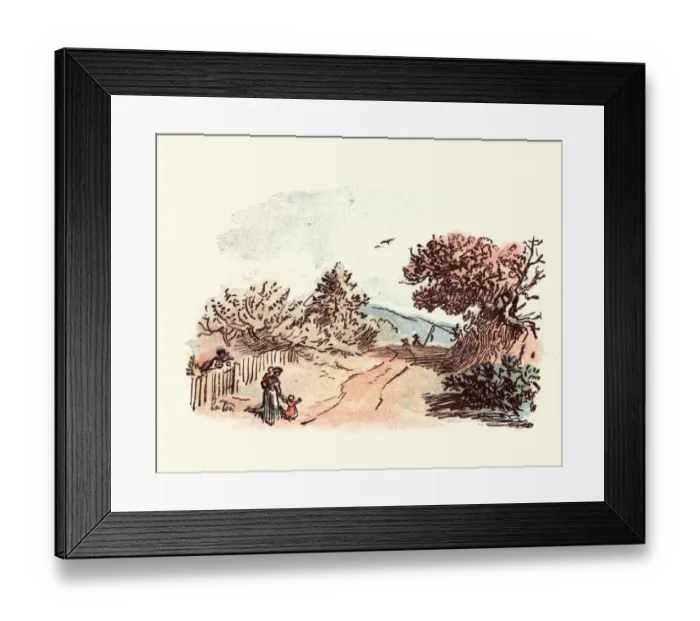 Framed Print : Randolph Caldecott (1846-1886) Illustrations Framed Print : Randolph Caldecott (1846-1886) Illustrations