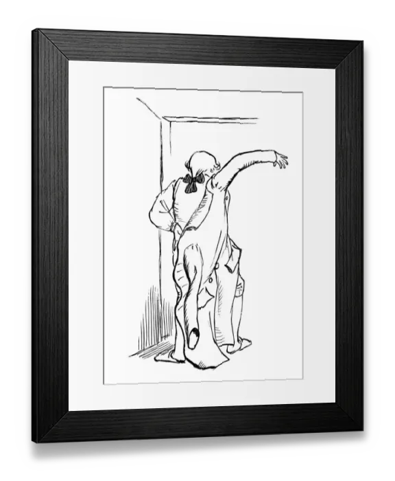 Framed Print : Randolph Caldecott (1846-1886) Illustrations Framed Print : Randolph Caldecott (1846-1886) Illustrations
