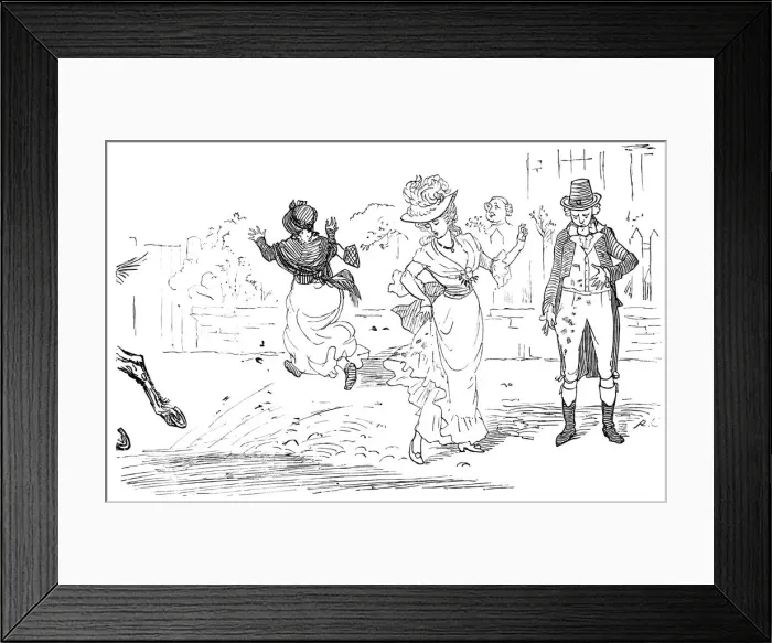 Framed Print : Randolph Caldecott (1846-1886) Illustrations Framed Print : Randolph Caldecott (1846-1886) Illustrations