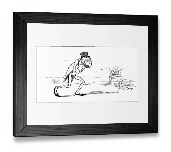 Framed Print : Randolph Caldecott (1846-1886) Illustrations Framed Print : Randolph Caldecott (1846-1886) Illustrations