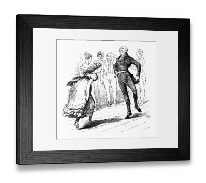 Framed Print : Randolph Caldecott (1846-1886) Illustrations Framed Print : Randolph Caldecott (1846-1886) Illustrations