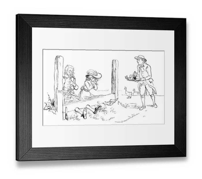 Framed Print : Randolph Caldecott (1846-1886) Illustrations Framed Print : Randolph Caldecott (1846-1886) Illustrations