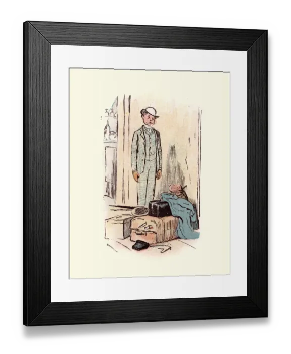 Framed Print : Randolph Caldecott (1846-1886) Illustrations Framed Print : Randolph Caldecott (1846-1886) Illustrations