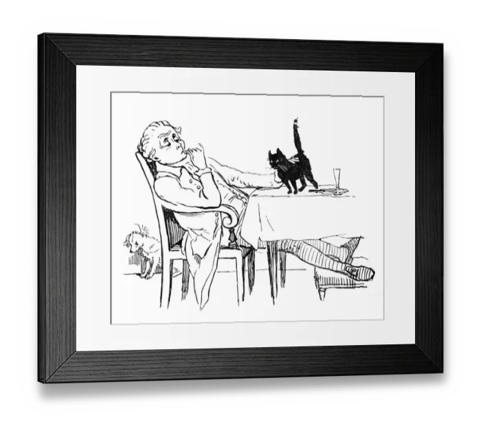 Framed Print : Randolph Caldecott (1846-1886) Illustrations Framed Print : Randolph Caldecott (1846-1886) Illustrations