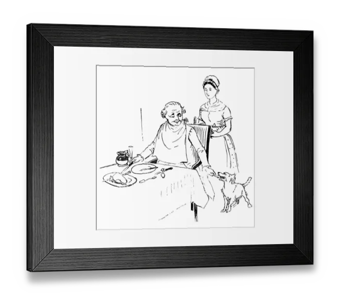 Framed Print : Randolph Caldecott (1846-1886) Illustrations