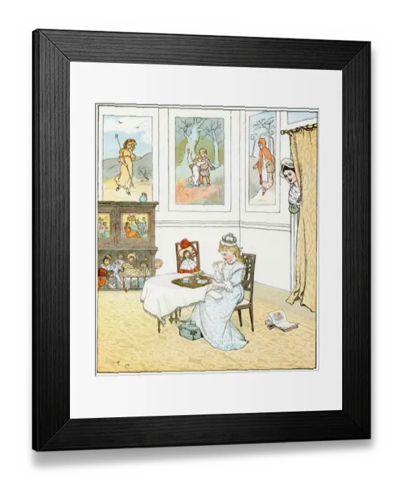 Framed Print : Sing a Song of Sixpence Framed Print : Sing a Song of Sixpence