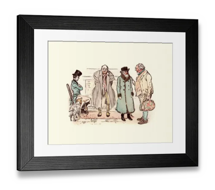 Framed Print : Randolph Caldecott (1846-1886) Illustrations Framed Print : Randolph Caldecott (1846-1886) Illustrations