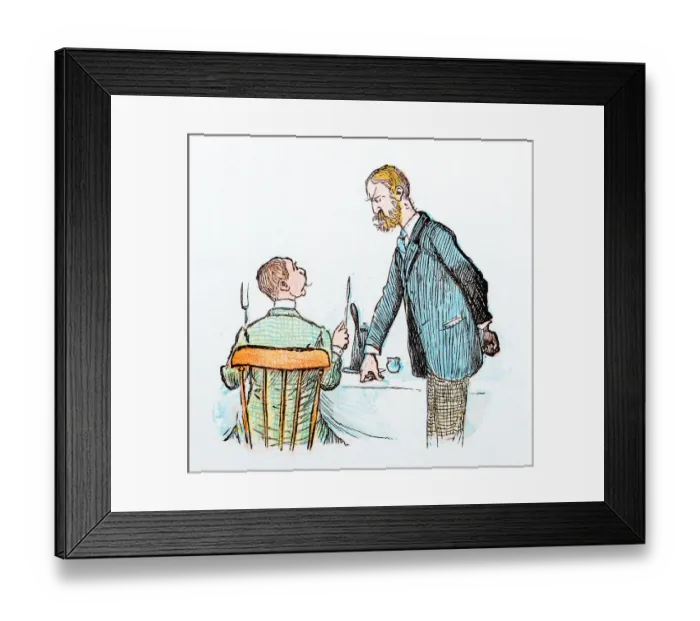 Framed Print : Randolph Caldecott (1846-1886) Illustrations Framed Print : Randolph Caldecott (1846-1886) Illustrations