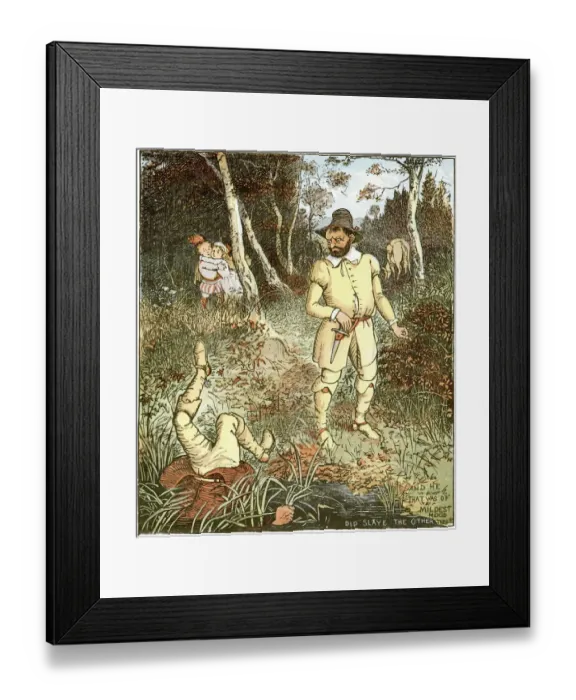 Framed Print : Babes in the Wood