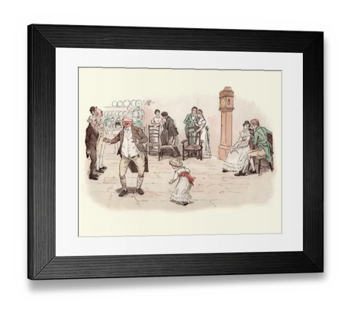 Framed Print : Victorian man playing a game of Blindmans Buff Framed Print : Victorian man playing a game of Blindmans Buff