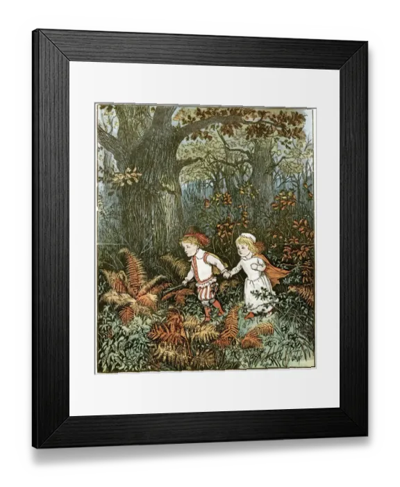 Framed Print : Babes in the Wood Framed Print : Babes in the Wood