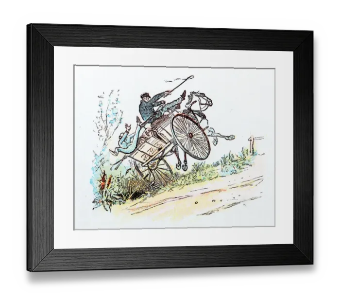 Framed Print : Randolph Caldecott (1846-1886) Illustrations Framed Print : Randolph Caldecott (1846-1886) Illustrations
