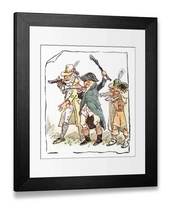 Framed Print : Randolph Caldecott (1846-1886) Illustrations Framed Print : Randolph Caldecott (1846-1886) Illustrations