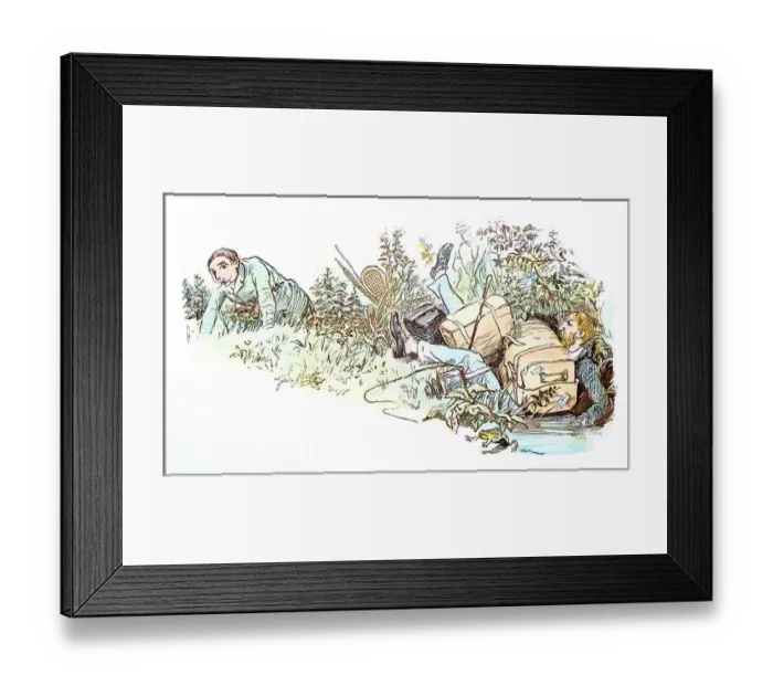 Framed Print : Randolph Caldecott (1846-1886) Illustrations Framed Print : Randolph Caldecott (1846-1886) Illustrations