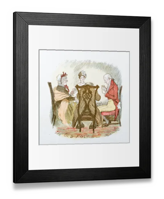 Framed Print : Randolph Caldecott (1846-1886) Illustrations Framed Print : Randolph Caldecott (1846-1886) Illustrations
