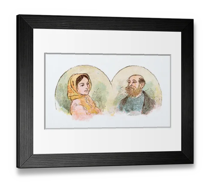Framed Print : Randolph Caldecott (1846-1886) Illustrations Framed Print : Randolph Caldecott (1846-1886) Illustrations