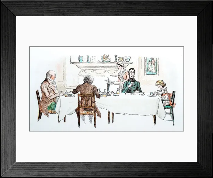 Framed Print : Randolph Caldecott (1846-1886) Illustrations Framed Print : Randolph Caldecott (1846-1886) Illustrations