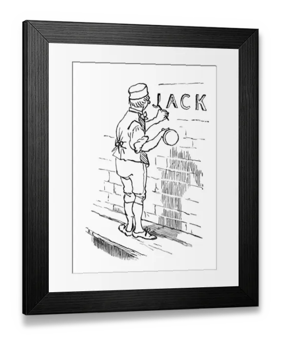 Framed Print : This Is the House That Jack Built Framed Print : This Is the House That Jack Built