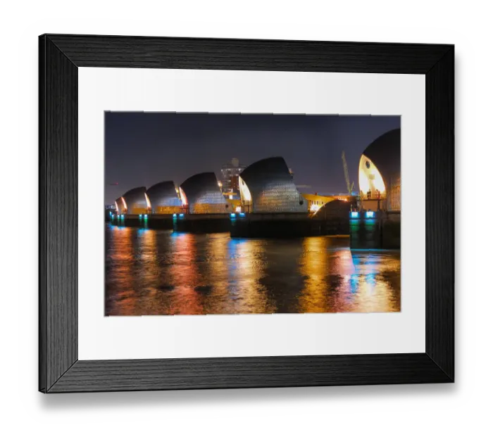 Framed Print : Thames Barrier Framed Print : Thames Barrier
