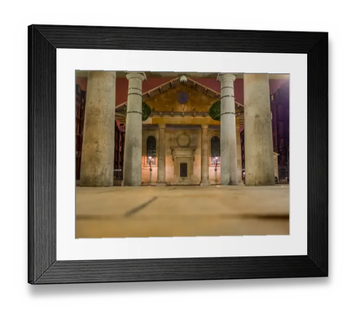 Framed Print : St Pauls Church at Covent Garden