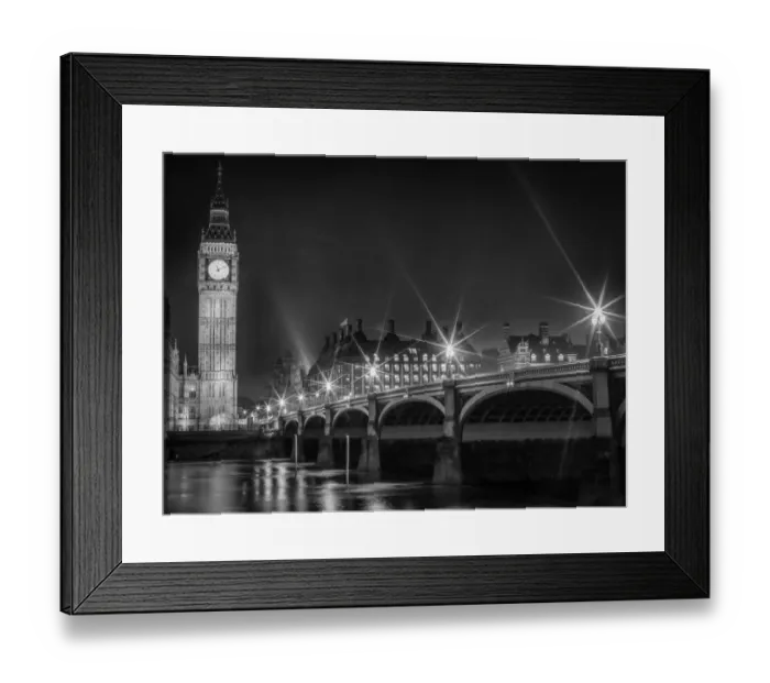 Framed Print : Westminster Bridge and Big Ben Framed Print : Westminster Bridge and Big Ben