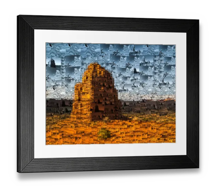 Framed Print : Arches Mosaic Framed Print : Arches Mosaic