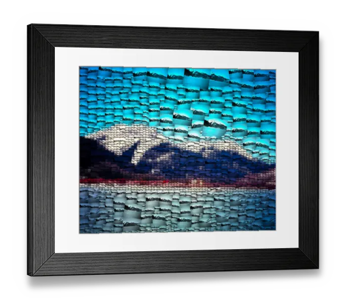 Framed Print : Colorado Landscape Mosaic Framed Print : Colorado Landscape Mosaic