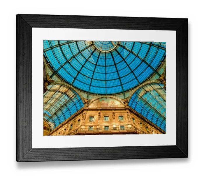 Framed Print : Galleria Vittorio Emanuele II Framed Print : Galleria Vittorio Emanuele II