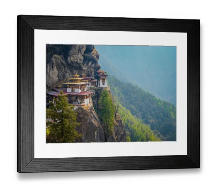 Framed Print : Paro Taktsang Framed Print : Paro Taktsang