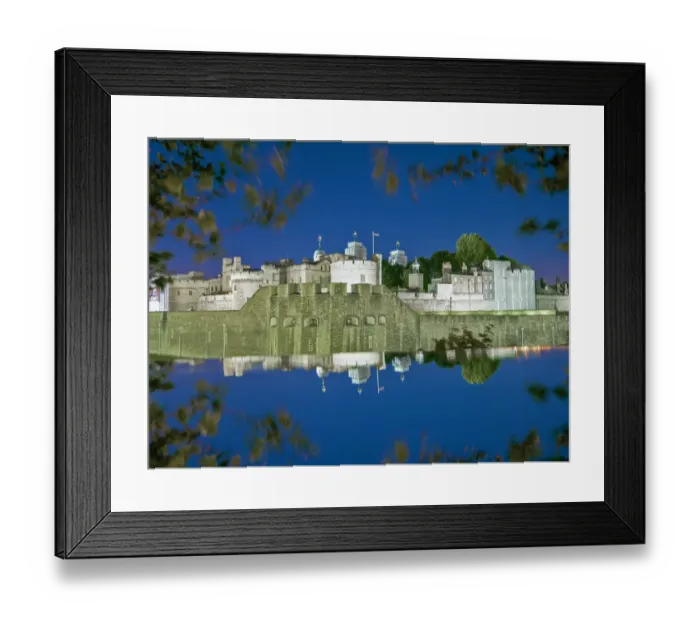 Framed Print : Tower of London Reflection Framed Print : Tower of London Reflection