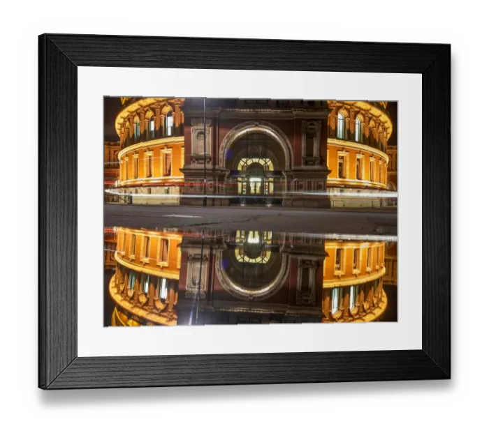 Framed Print : Royal Albert Hall Reflection Framed Print : Royal Albert Hall Reflection