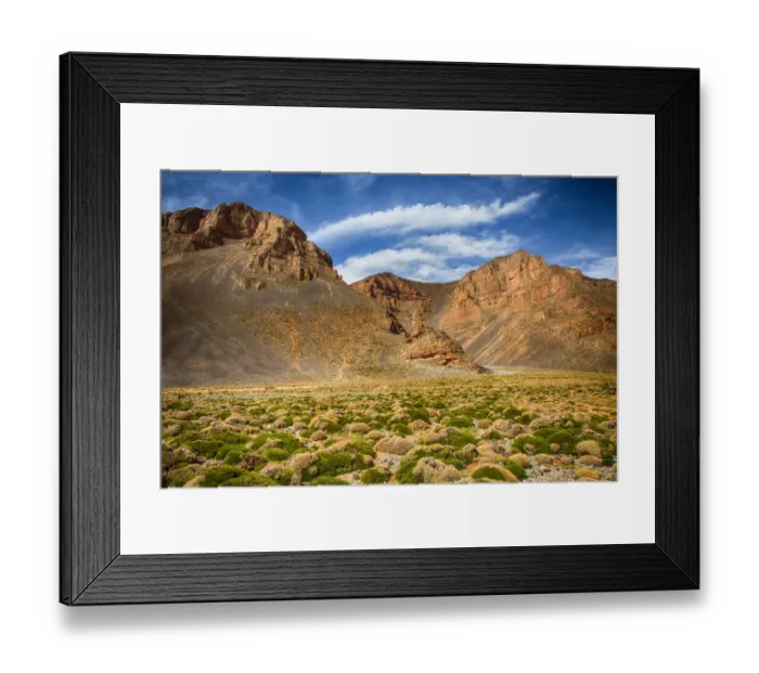 Framed Print : Trek through the High Atlas Mountains Framed Print : Trek through the High Atlas Mountains