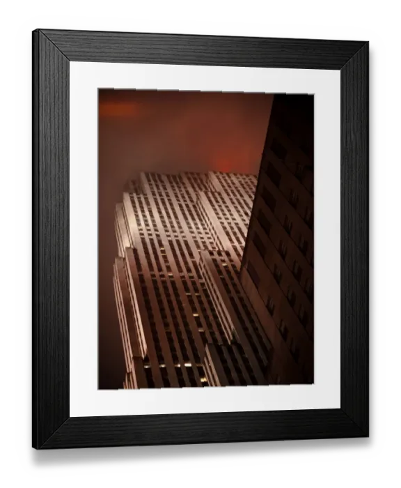 Framed Print : Looking up at The Rock Framed Print : Looking up at The Rock