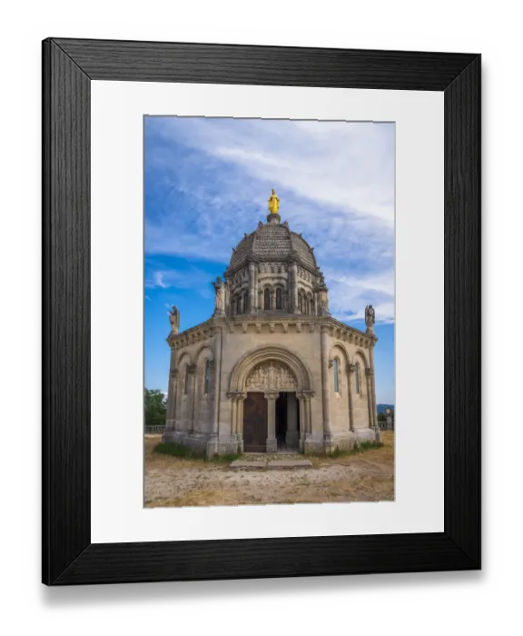 Framed Print : Notre Dame de Provence, Forcalquier