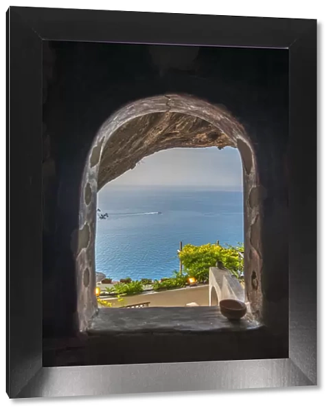A view of Amalfi Coast from Santa Maria de Olearia